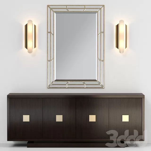 FURNITURE – SIDEBOARD & CHEST OF DRAWER – 3D MODELS – FREE DOWNLOAD – 9520