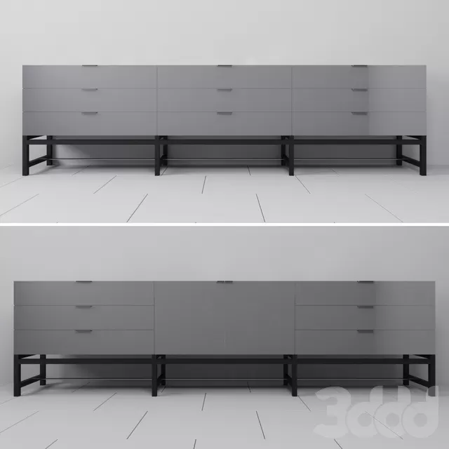 FURNITURE – SIDEBOARD & CHEST OF DRAWER – 3D MODELS – FREE DOWNLOAD – 9536