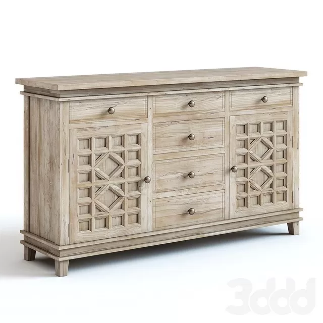 FURNITURE – SIDEBOARD & CHEST OF DRAWER – 3D MODELS – FREE DOWNLOAD – 9574