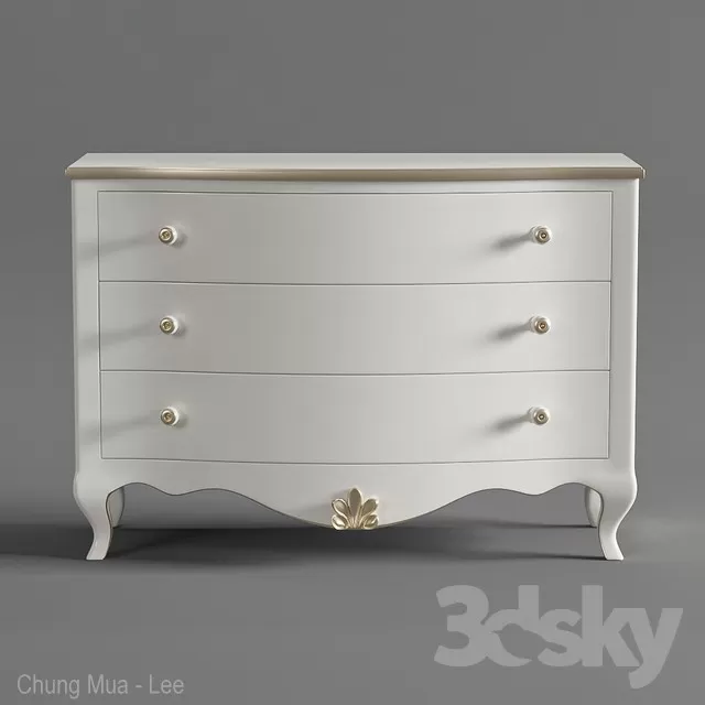 FURNITURE – SIDEBOARD & CHEST OF DRAWER – 3D MODELS – FREE DOWNLOAD – 9580