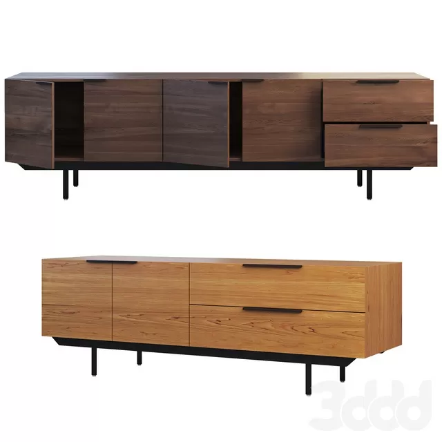 FURNITURE – SIDEBOARD & CHEST OF DRAWER – 3D MODELS – FREE DOWNLOAD – 9587