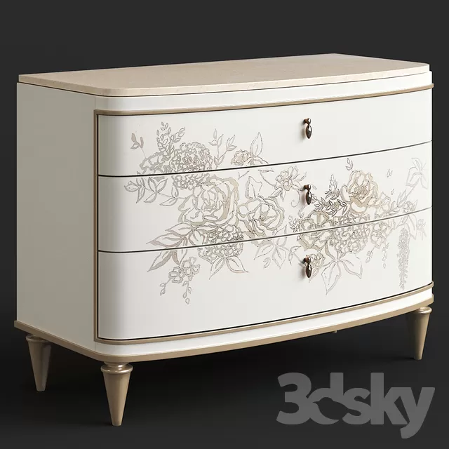 FURNITURE – SIDEBOARD & CHEST OF DRAWER – 3D MODELS – FREE DOWNLOAD – 9588