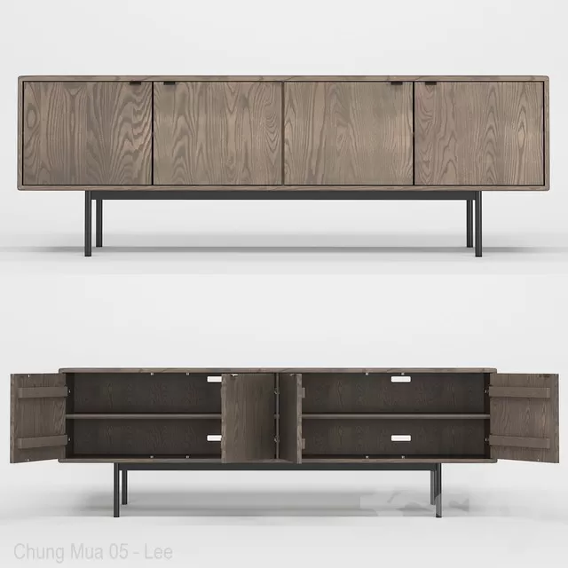 FURNITURE – SIDEBOARD & CHEST OF DRAWER – 3D MODELS – FREE DOWNLOAD – 9600