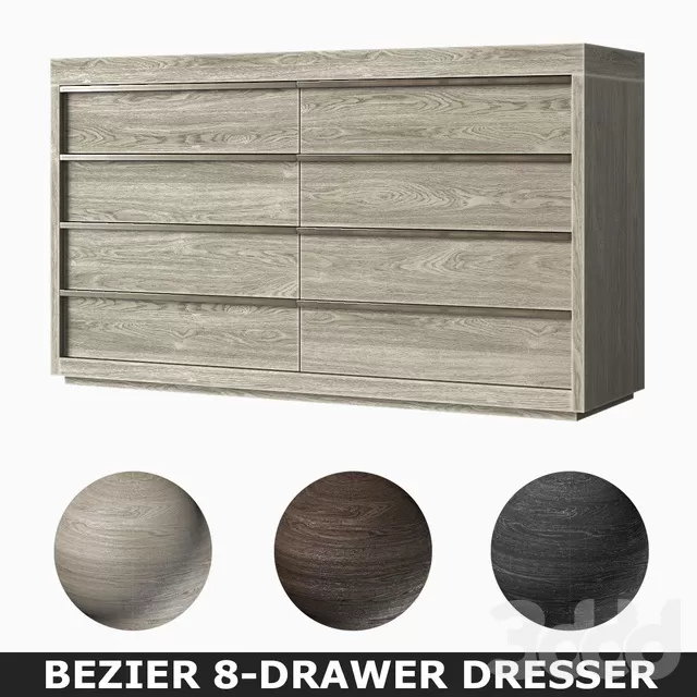 FURNITURE – SIDEBOARD & CHEST OF DRAWER – 3D MODELS – FREE DOWNLOAD – 9618