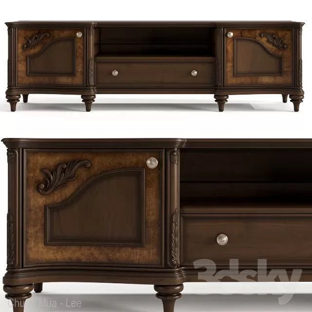 FURNITURE – SIDEBOARD & CHEST OF DRAWER – 3D MODELS – FREE DOWNLOAD – 9619