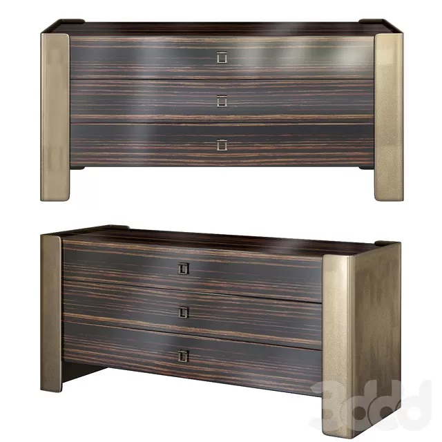 FURNITURE – SIDEBOARD & CHEST OF DRAWER – 3D MODELS – FREE DOWNLOAD – 9630