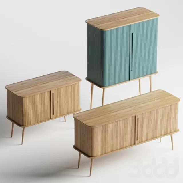 FURNITURE – SIDEBOARD & CHEST OF DRAWER – 3D MODELS – FREE DOWNLOAD – 9657