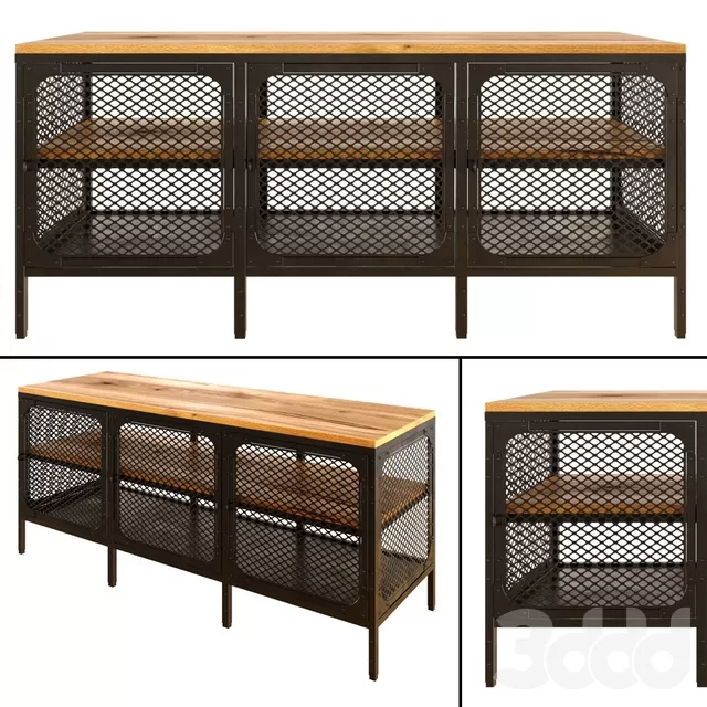 FURNITURE – SIDEBOARD & CHEST OF DRAWER – 3D MODELS – FREE DOWNLOAD – 9664
