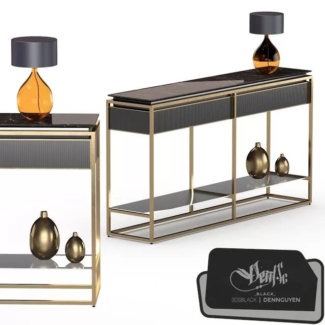 FURNITURE – SIDEBOARD & CHEST OF DRAWER – 3D MODELS – FREE DOWNLOAD – 9668