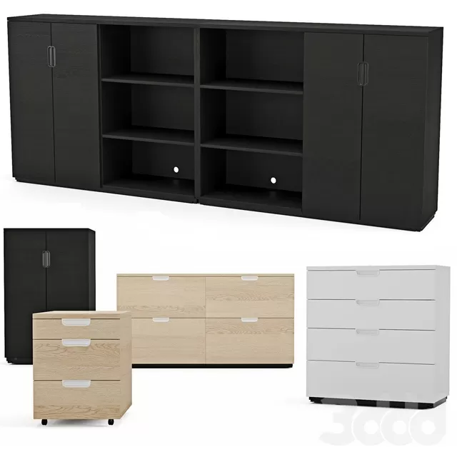 FURNITURE – SIDEBOARD & CHEST OF DRAWER – 3D MODELS – FREE DOWNLOAD – 9670