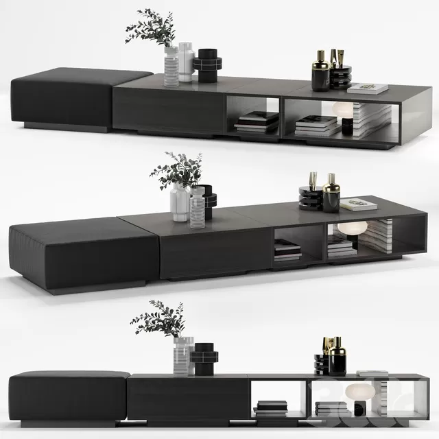 FURNITURE – SIDEBOARD & CHEST OF DRAWER – 3D MODELS – FREE DOWNLOAD – 9678