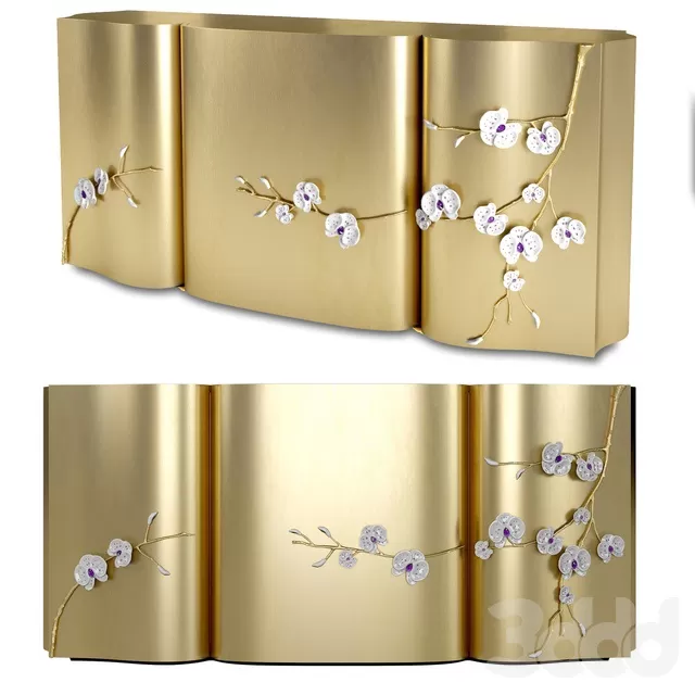 FURNITURE – SIDEBOARD & CHEST OF DRAWER – 3D MODELS – FREE DOWNLOAD – 9697