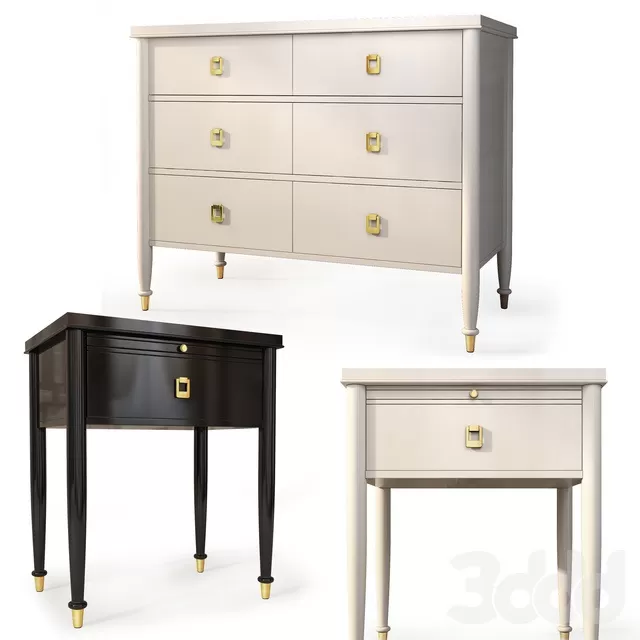 FURNITURE – SIDEBOARD & CHEST OF DRAWER – 3D MODELS – FREE DOWNLOAD – 9701