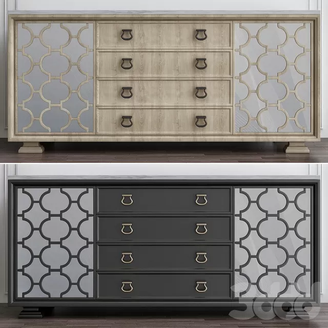 FURNITURE – SIDEBOARD & CHEST OF DRAWER – 3D MODELS – FREE DOWNLOAD – 9711