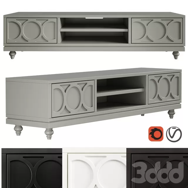 FURNITURE – SIDEBOARD & CHEST OF DRAWER – 3D MODELS – FREE DOWNLOAD – 9716