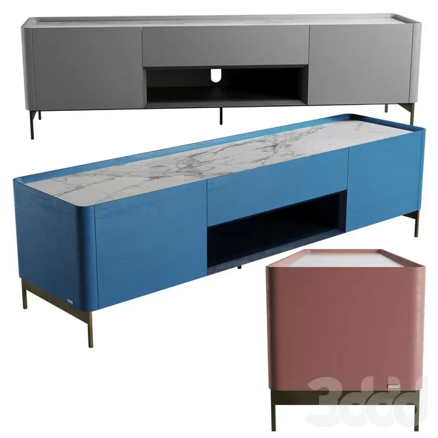 FURNITURE – SIDEBOARD & CHEST OF DRAWER – 3D MODELS – FREE DOWNLOAD – 9730