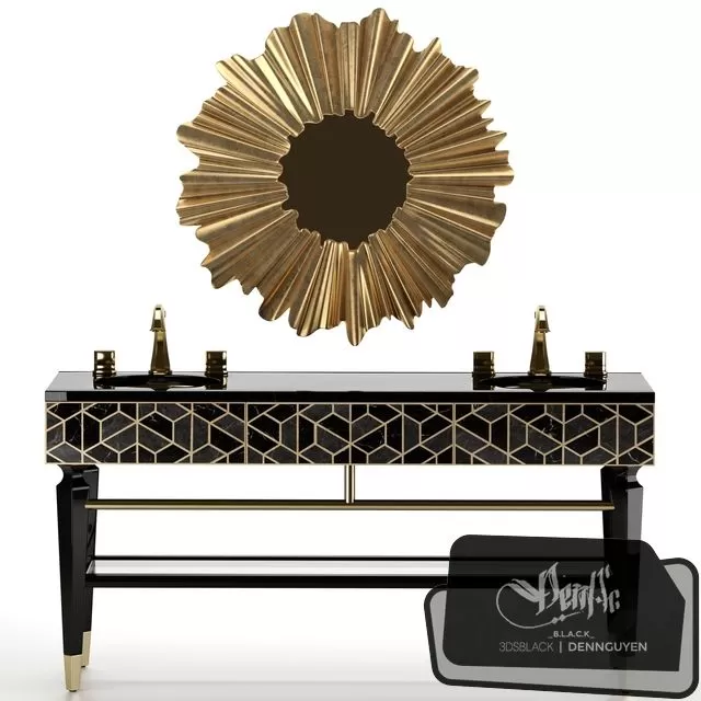 FURNITURE – SIDEBOARD & CHEST OF DRAWER – 3D MODELS – FREE DOWNLOAD – 9732