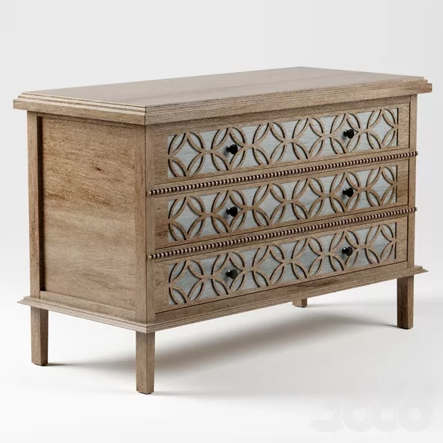 FURNITURE – SIDEBOARD & CHEST OF DRAWER – 3D MODELS – FREE DOWNLOAD – 9757