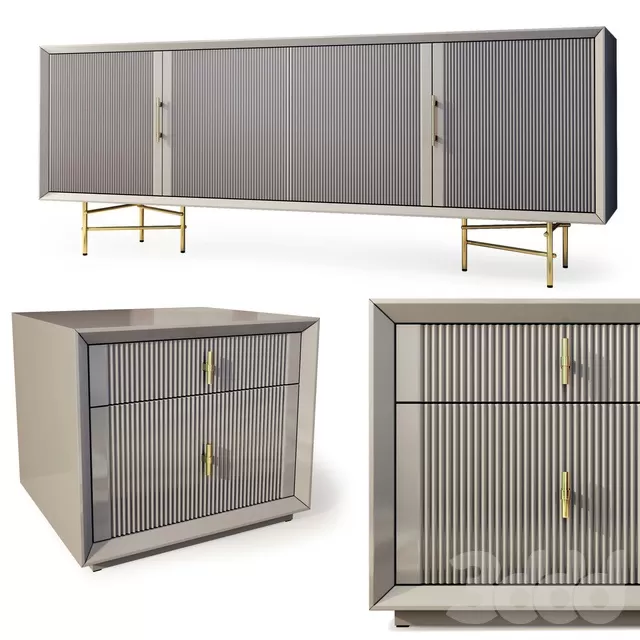 FURNITURE – SIDEBOARD & CHEST OF DRAWER – 3D MODELS – FREE DOWNLOAD – 9782 FURNITURE – SIDEBOARD & CHEST OF DRAWER – 3D MODELS – FREE DOWNLOAD – 9782