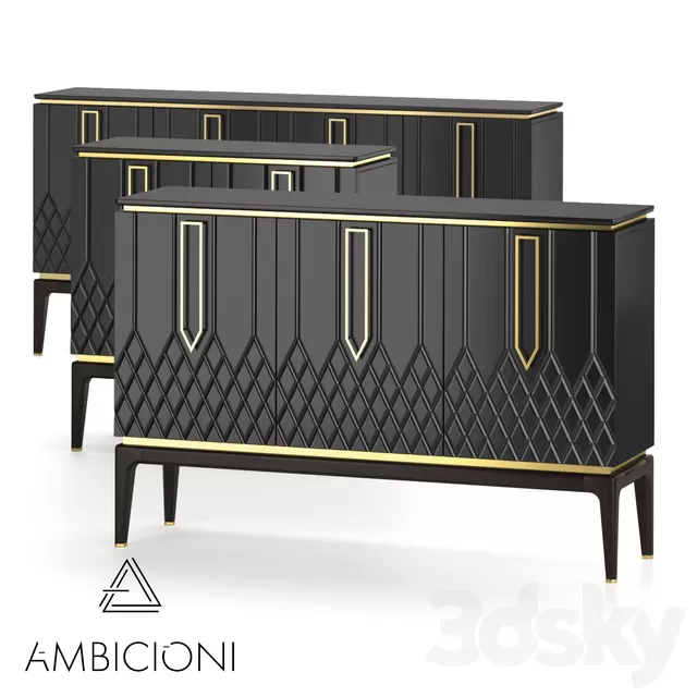 FURNITURE – SIDEBOARD & CHEST OF DRAWER – 3D MODELS – FREE DOWNLOAD – 9787 FURNITURE – SIDEBOARD & CHEST OF DRAWER – 3D MODELS – FREE DOWNLOAD – 9787