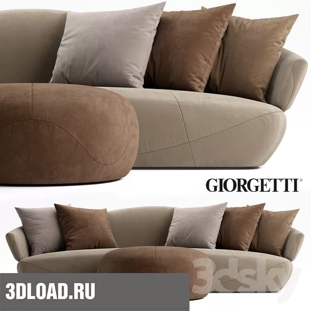 3DDD – SOFA 3DMODELS – 044