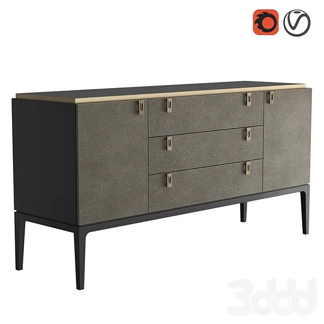 FURNITURE – SIDEBOARD & CHEST OF DRAWER – 3D MODELS – FREE DOWNLOAD – 9828