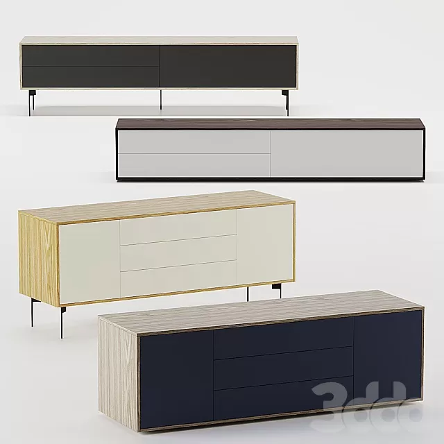 FURNITURE – SIDEBOARD & CHEST OF DRAWER – 3D MODELS – FREE DOWNLOAD – 9835