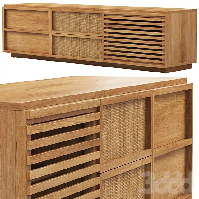 FURNITURE – SIDEBOARD & CHEST OF DRAWER – 3D MODELS – FREE DOWNLOAD – 9836