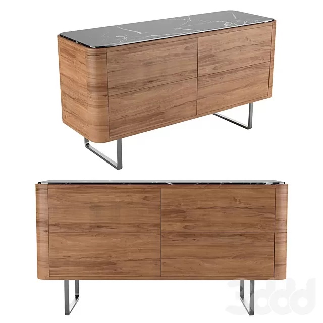 FURNITURE – SIDEBOARD & CHEST OF DRAWER – 3D MODELS – FREE DOWNLOAD – 9837