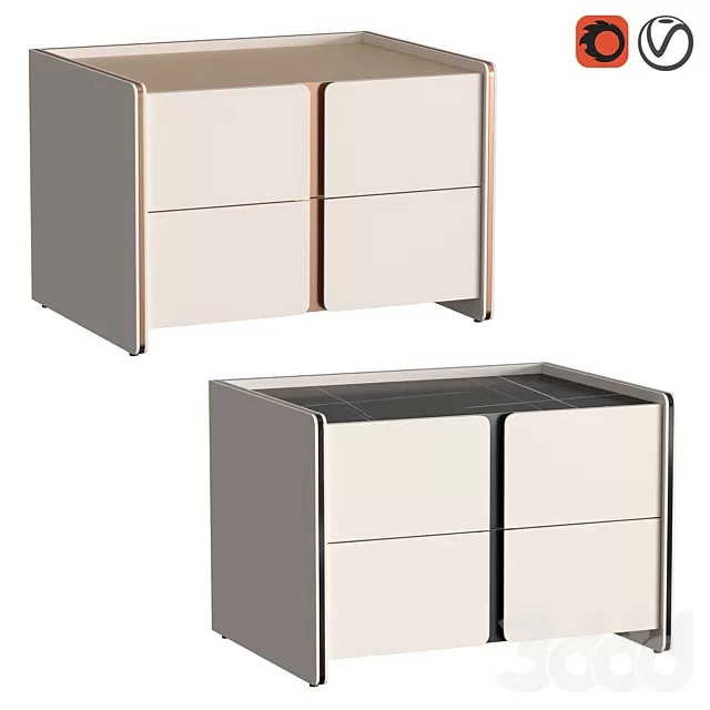 FURNITURE – SIDEBOARD & CHEST OF DRAWER – 3D MODELS – FREE DOWNLOAD – 9843