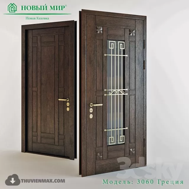 DOOR – 3DS MAX MODEL – 164