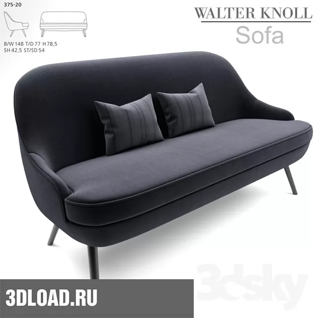 3DDD – SOFA 3DMODELS – 046