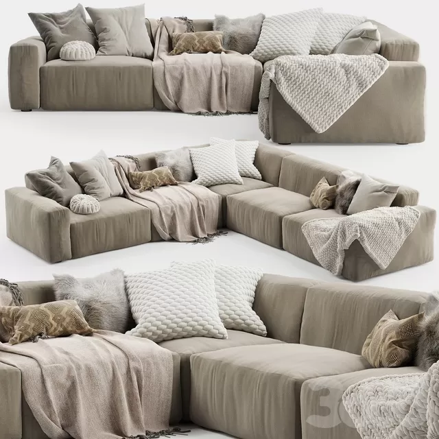 FURNITURE – SOFA – 3D MODELS – FREE DOWNLOAD – 10329