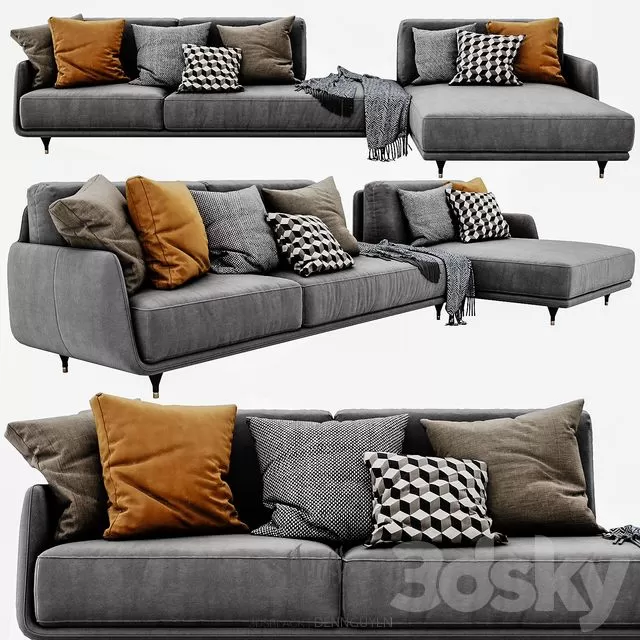 FURNITURE – SOFA – 3D MODELS – FREE DOWNLOAD – 10436