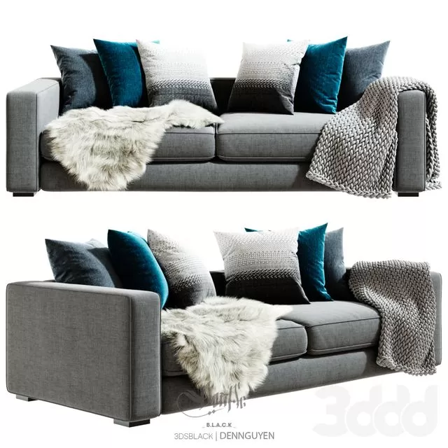 FURNITURE – SOFA – 3D MODELS – FREE DOWNLOAD – 10437