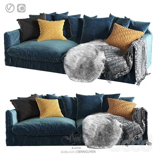 FURNITURE – SOFA – 3D MODELS – FREE DOWNLOAD – 10452