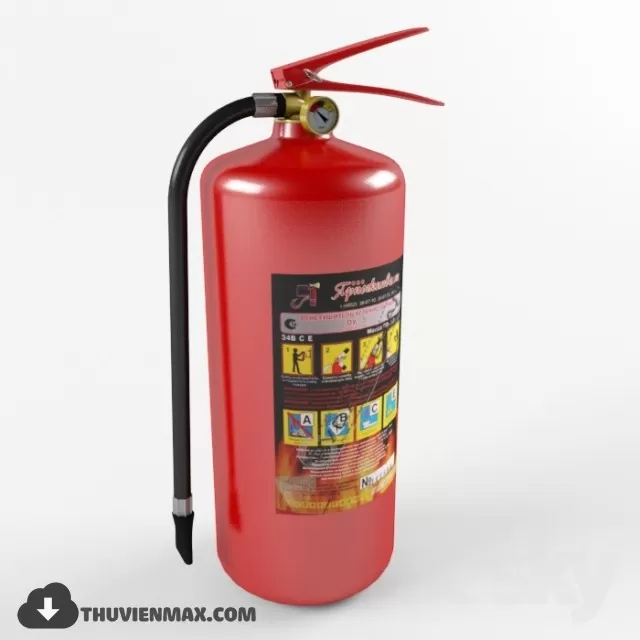 FIRE APPLIANCES – 3D MODEL – 007