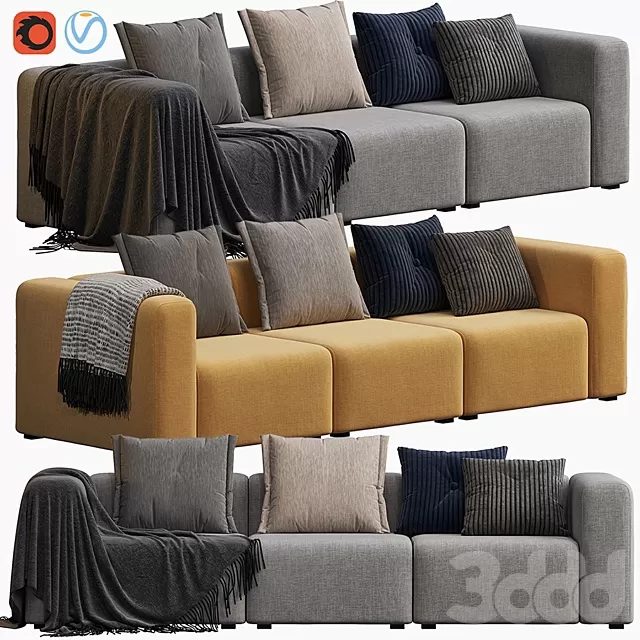 FURNITURE – SOFA – 3D MODELS – FREE DOWNLOAD – 10559