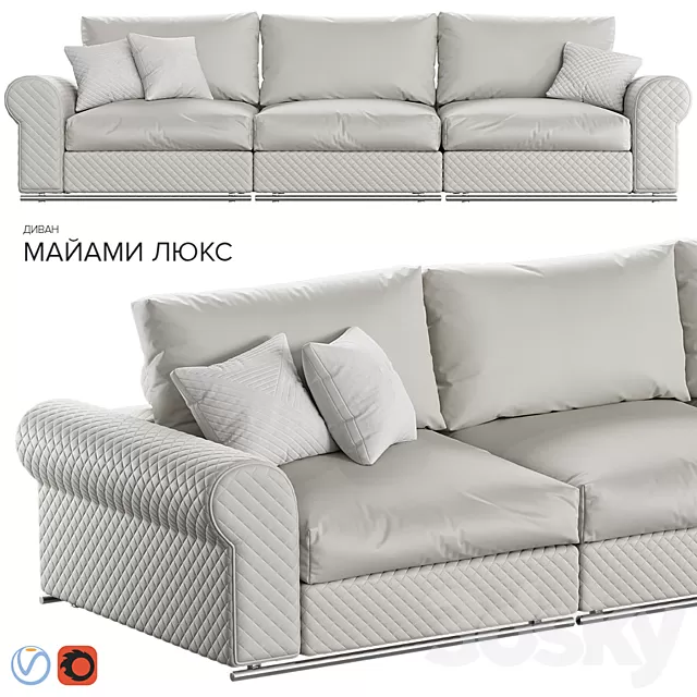 FURNITURE – SOFA – 3D MODELS – FREE DOWNLOAD – 10592