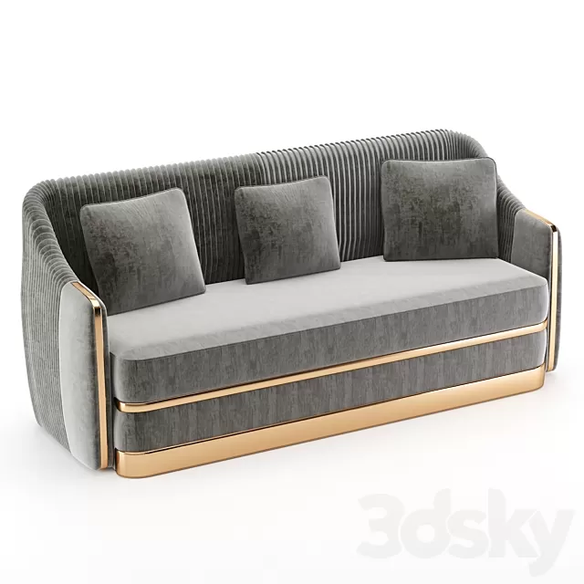 FURNITURE - SOFA - 3D MODELS - FREE DOWNLOAD - 10610 - 3DSKY Decor Helper