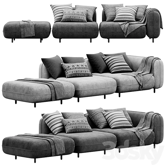 FURNITURE – SOFA – 3D MODELS – FREE DOWNLOAD – 10616