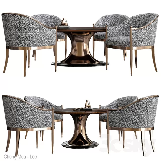 FURNITURE – TABLE CHAIR – 3D MODELS – FREE DOWNLOAD – 11451