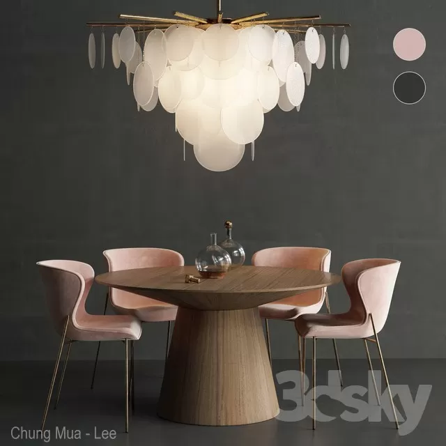 FURNITURE – TABLE CHAIR – 3D MODELS – FREE DOWNLOAD – 11473