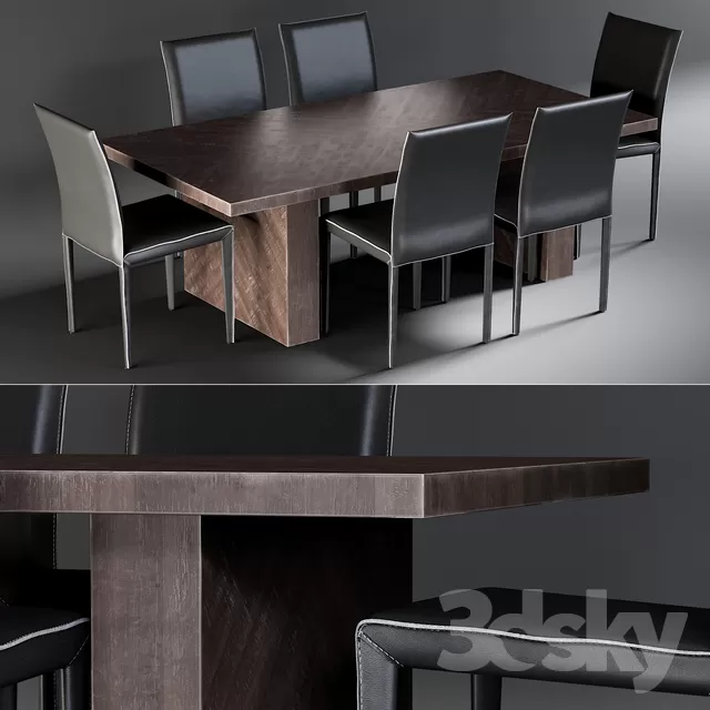 FURNITURE – TABLE CHAIR – 3D MODELS – FREE DOWNLOAD – 11499