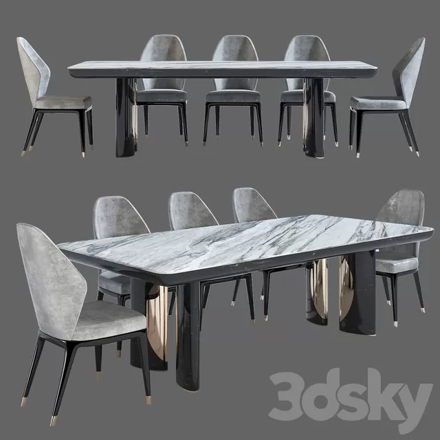 FURNITURE – TABLE CHAIR – 3D MODELS – FREE DOWNLOAD – 11530