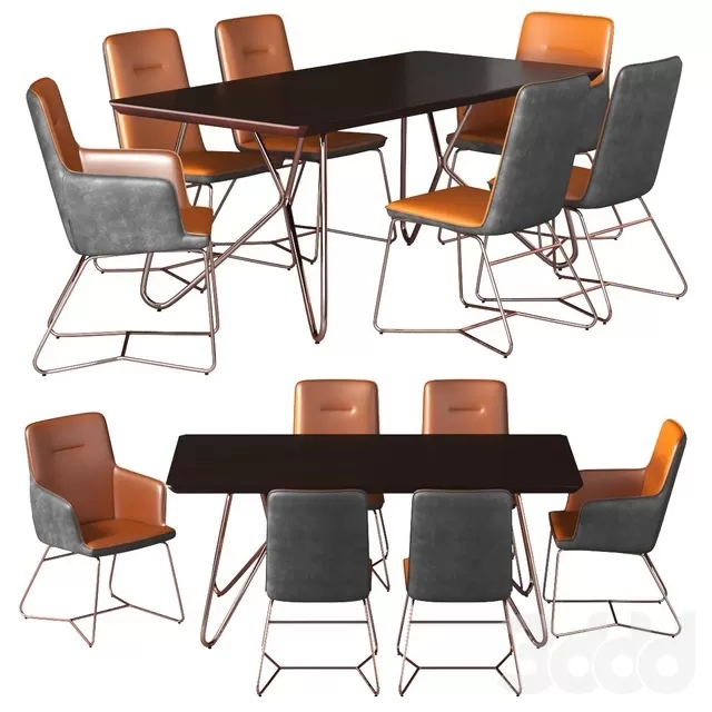 FURNITURE – TABLE CHAIR – 3D MODELS – FREE DOWNLOAD – 11533