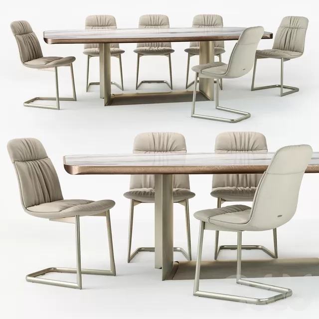 FURNITURE – TABLE CHAIR – 3D MODELS – FREE DOWNLOAD – 11551