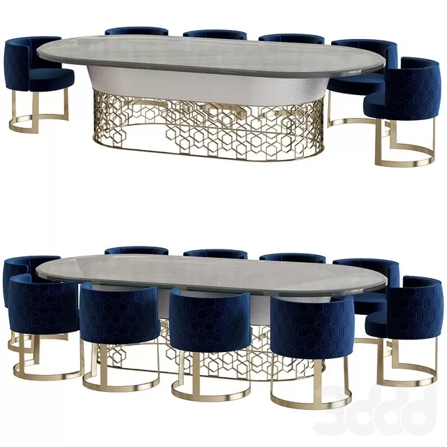 FURNITURE – TABLE CHAIR – 3D MODELS – FREE DOWNLOAD – 11599