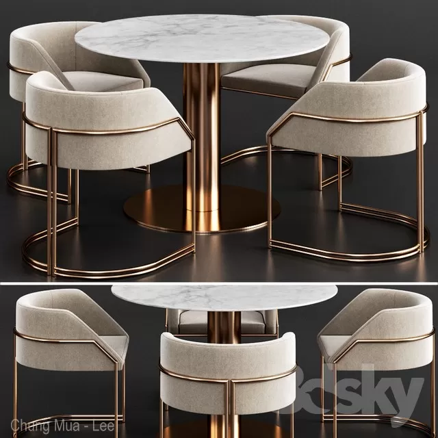 FURNITURE – TABLE CHAIR – 3D MODELS – FREE DOWNLOAD – 11600