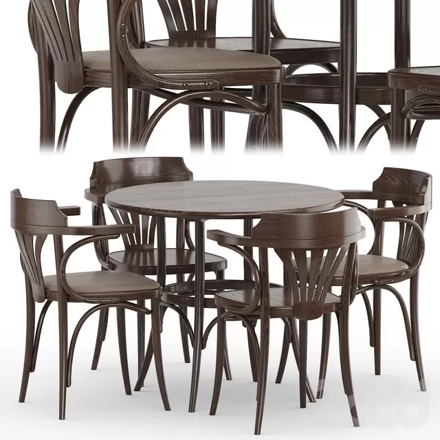 FURNITURE – TABLE CHAIR – 3D MODELS – FREE DOWNLOAD – 11603